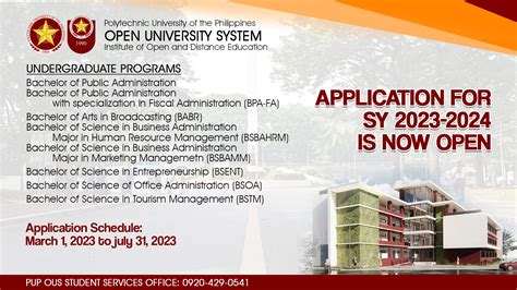 pup open university log in